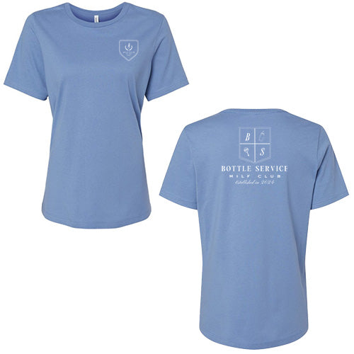 Bottle Service Milf Club Crest Tee CUSTOM